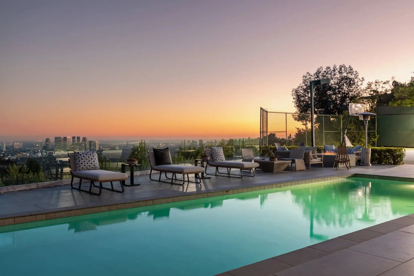 Wallace Tennis Modern - Luxury Villa for Rent | LA - 2025✨ Vidi Vici Rental